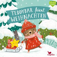 Teddybär feiert Weihnachten