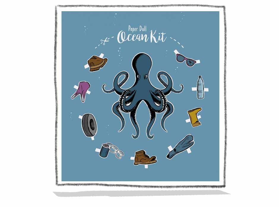 Paper Doll – Ocean Kit